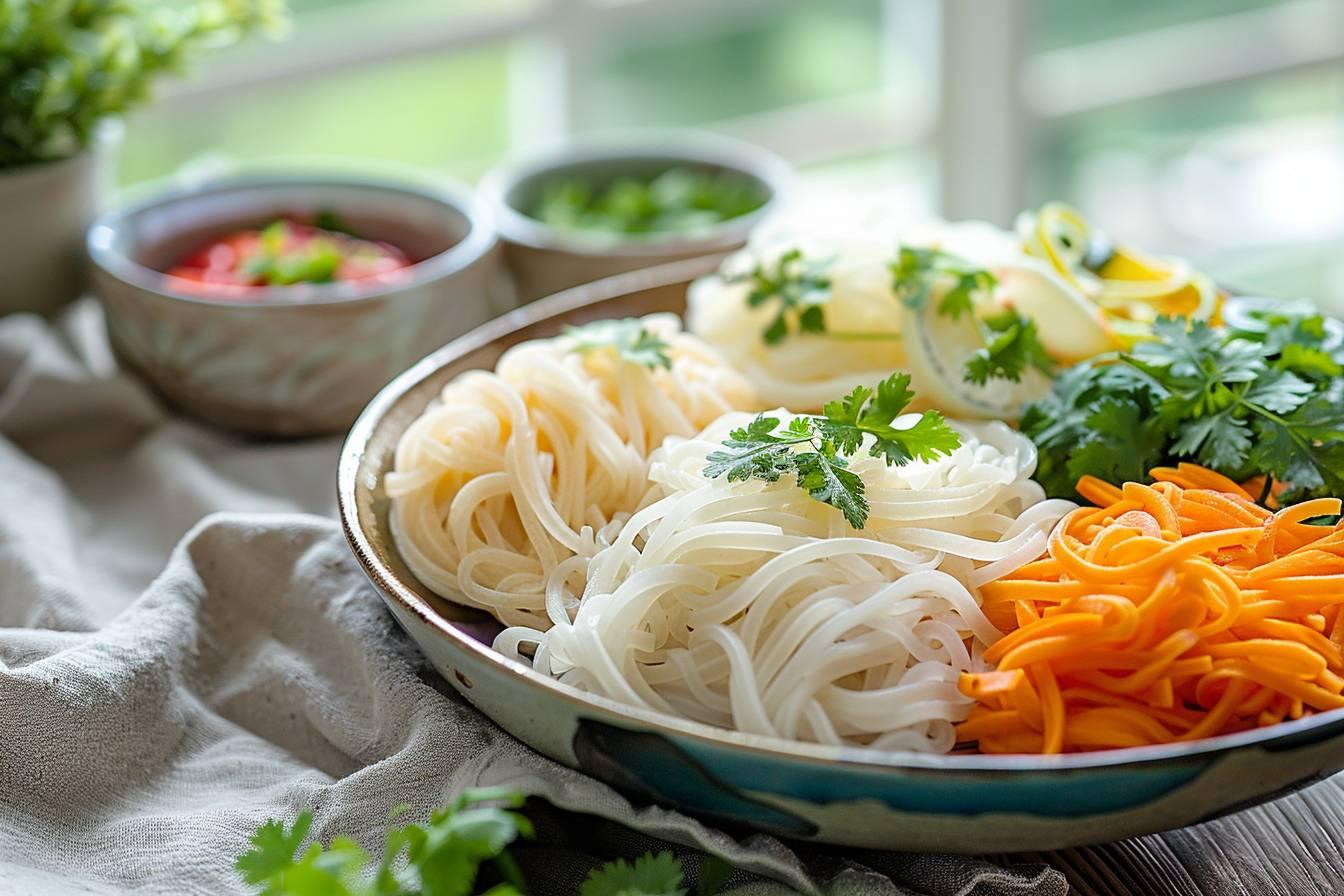 Les nouilles de konjac : alliées minceur à faible teneur calorique pour des repas équilibrés