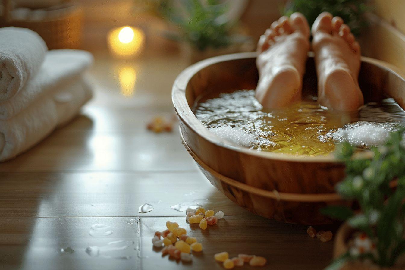 Comment préparer un bain de pied désinfectant efficace : recettes maison et conseils