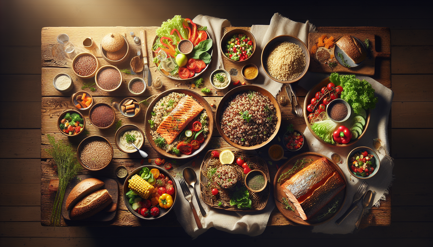 Menus types équilibrés : semaine gourmande sans culpabilité