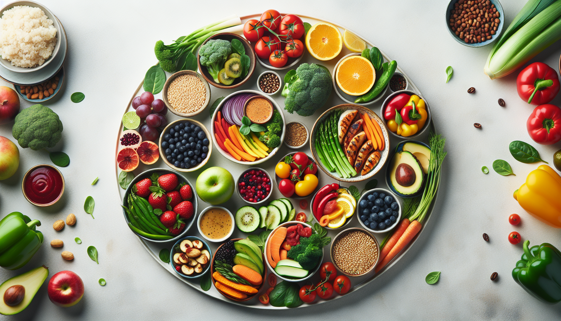 Découvrez des menus types pour une semaine équilibrée !
