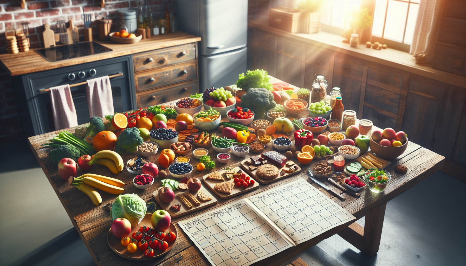 Menus types : Une semaine équilibrée et sans stress !