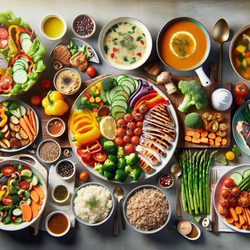 Menus types : 7 idées pour une semaine équilibrée savoureuse