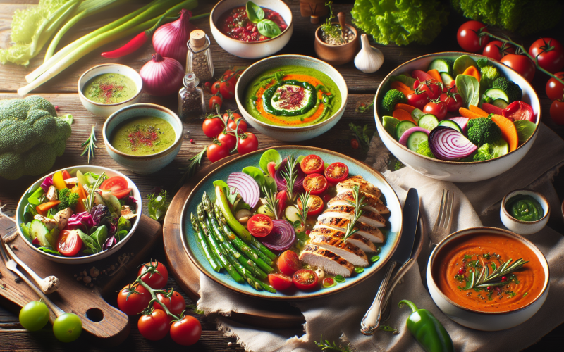 Menus types : 7 idées pour une semaine saine et savoureuse